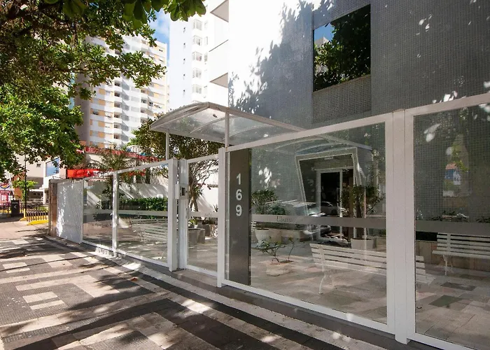 Apê Vista Mar c/ 1 Vaga - 50m Praia Pitangueiras Guarujá